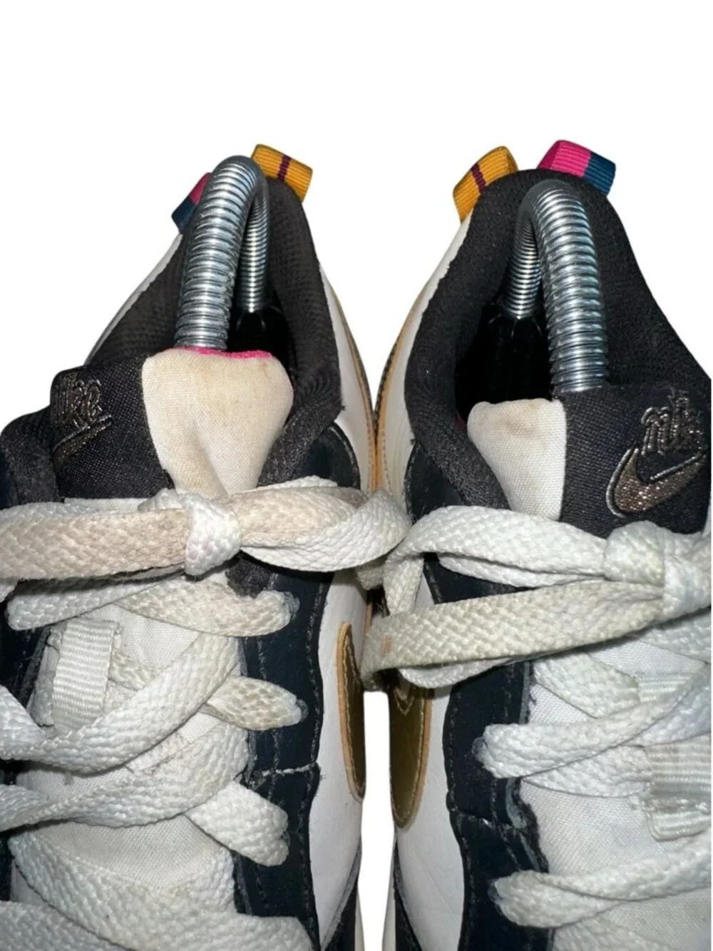 Nike Court Borough 2 SE Low Summit White Pink Prime - DJ0040-100 Size 6.5Y